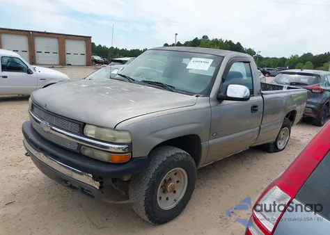 2000 Chevrolet Silverado 1500 Ls from USA, damaged, VIN 1GCEK14V9YE423962
